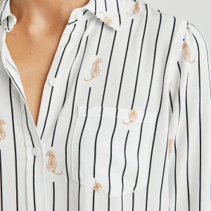 KATHRYN SHIRT - STRIPED TIGERS