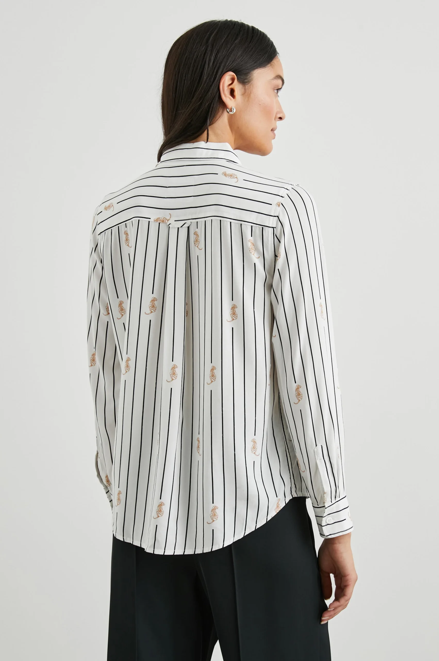 KATHRYN SHIRT - STRIPED TIGERS – Image 6