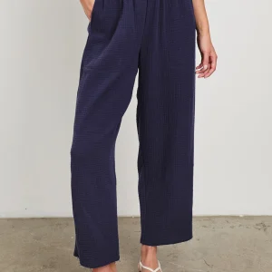 LEON CROP PANT - ADMIRAL BLUE