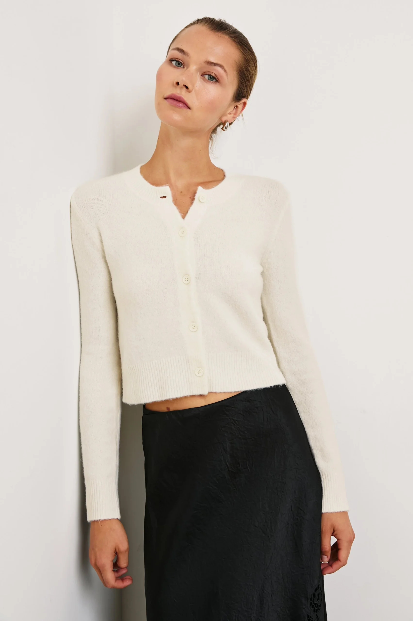 MATILDA CARDIGAN - IVORY – Image 6