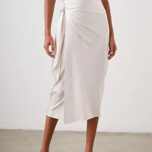 ADRIENNE SKIRT - IVORY
