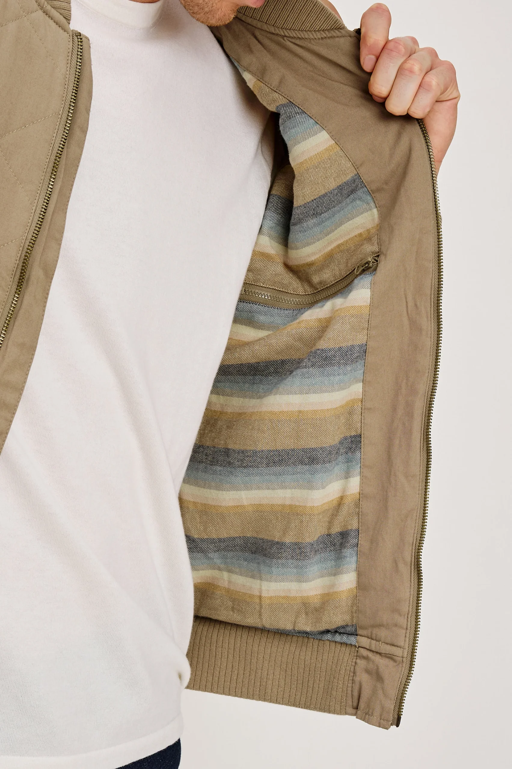 PENINSULA JACKET - VINTAGE KHAKI – Image 3