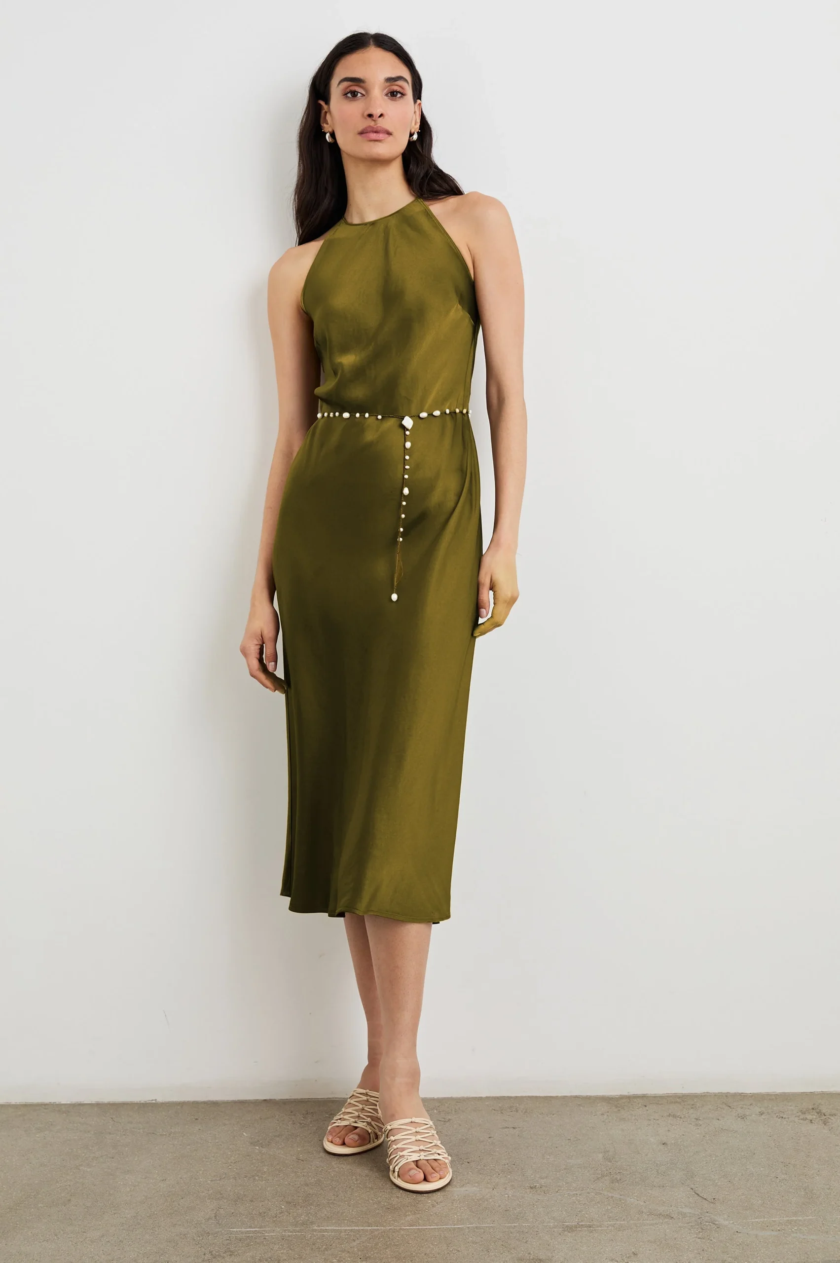 PIA DRESS - FERN – Image 4