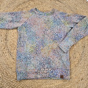 Chandail Crewneck «éclat de printemps» pour femme à manche longue en bambou