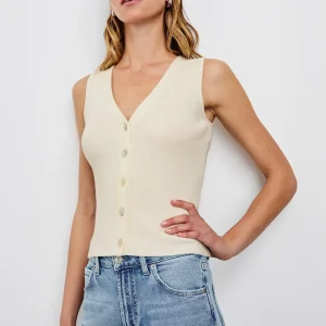 ROSA VEST - IVORY