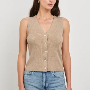 ROSA VEST - OATMEAL