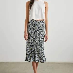 ROSETTA SKIRT - MIDNIGHT MEADOW FLORAL