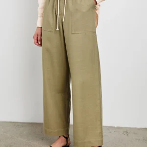 RYAN PANT - PALE OLIVE