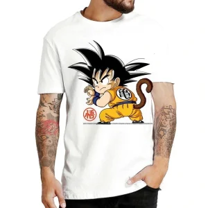 T-Shirt Dragon Ball Goku et Tortue Génial