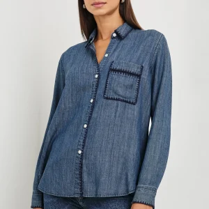 SAYA SHIRT - DARK VINTAGE WASH