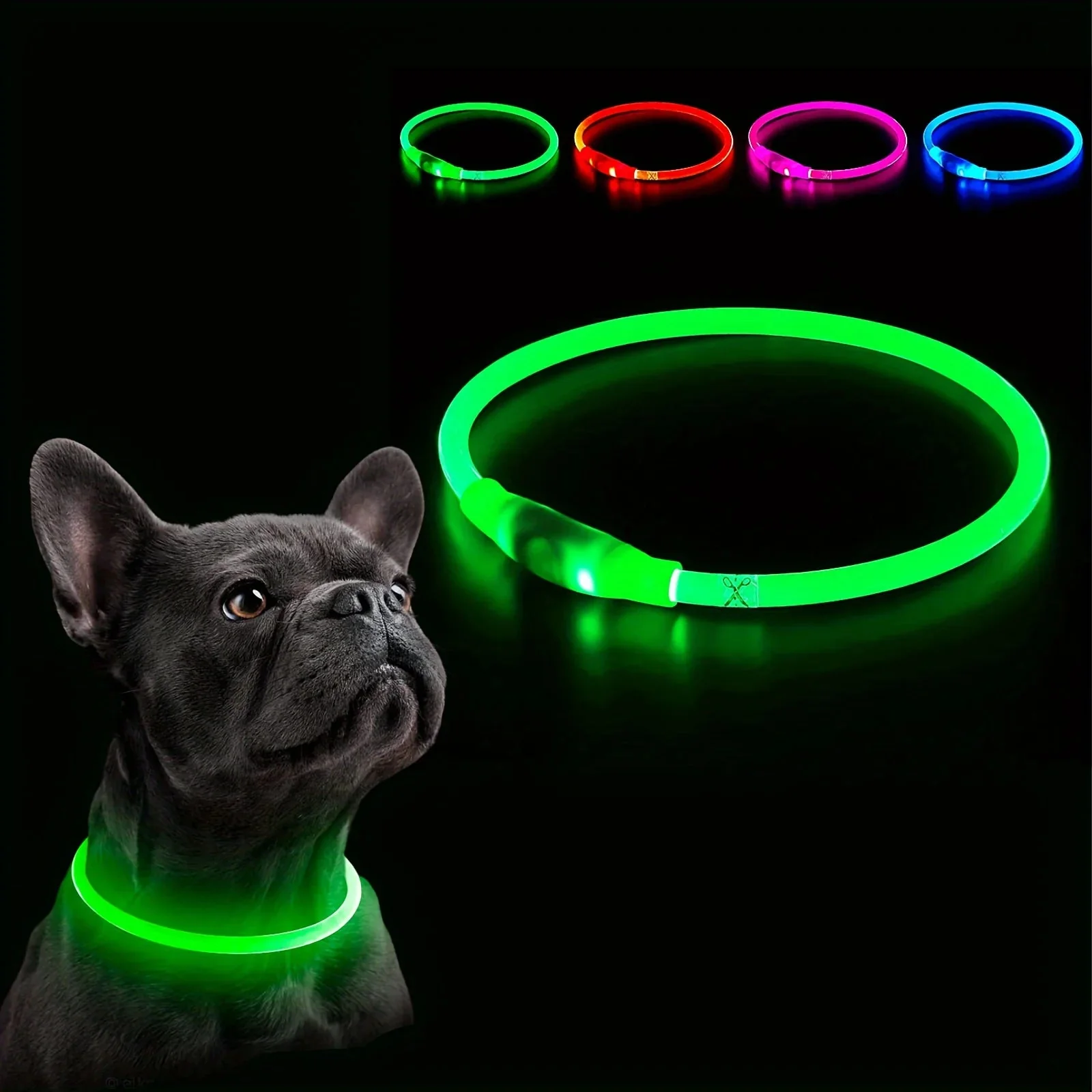 Collier Lumineux et Rechargeable pour Chien – Image 4