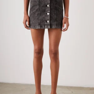 CANYON SKIRT - ACID BLACK