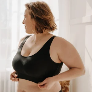 Bralette Billie en bambou - Noir