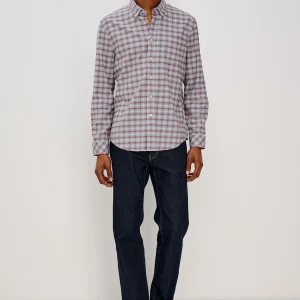 VANCE SHIRT - BLUE RUBY CHECK