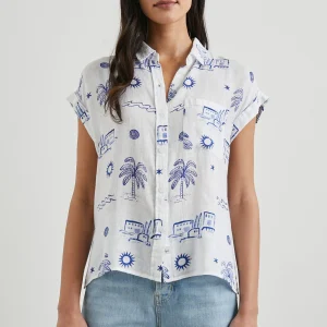 WHITNEY SHIRT - MYKONOS