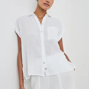 WHITNEY SHIRT - WHITE