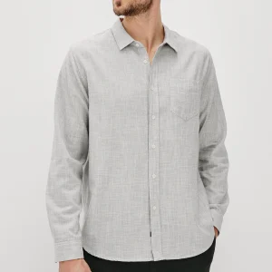 WYATT SHIRT - PLATINUM ETCH