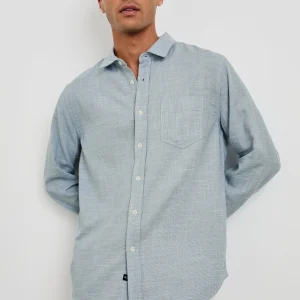 WYATT RELAXED FIT SHIRT - TIDAL ETCH