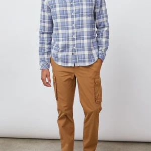 WYATT SHIRT - ROYAL PURPLE STEEL