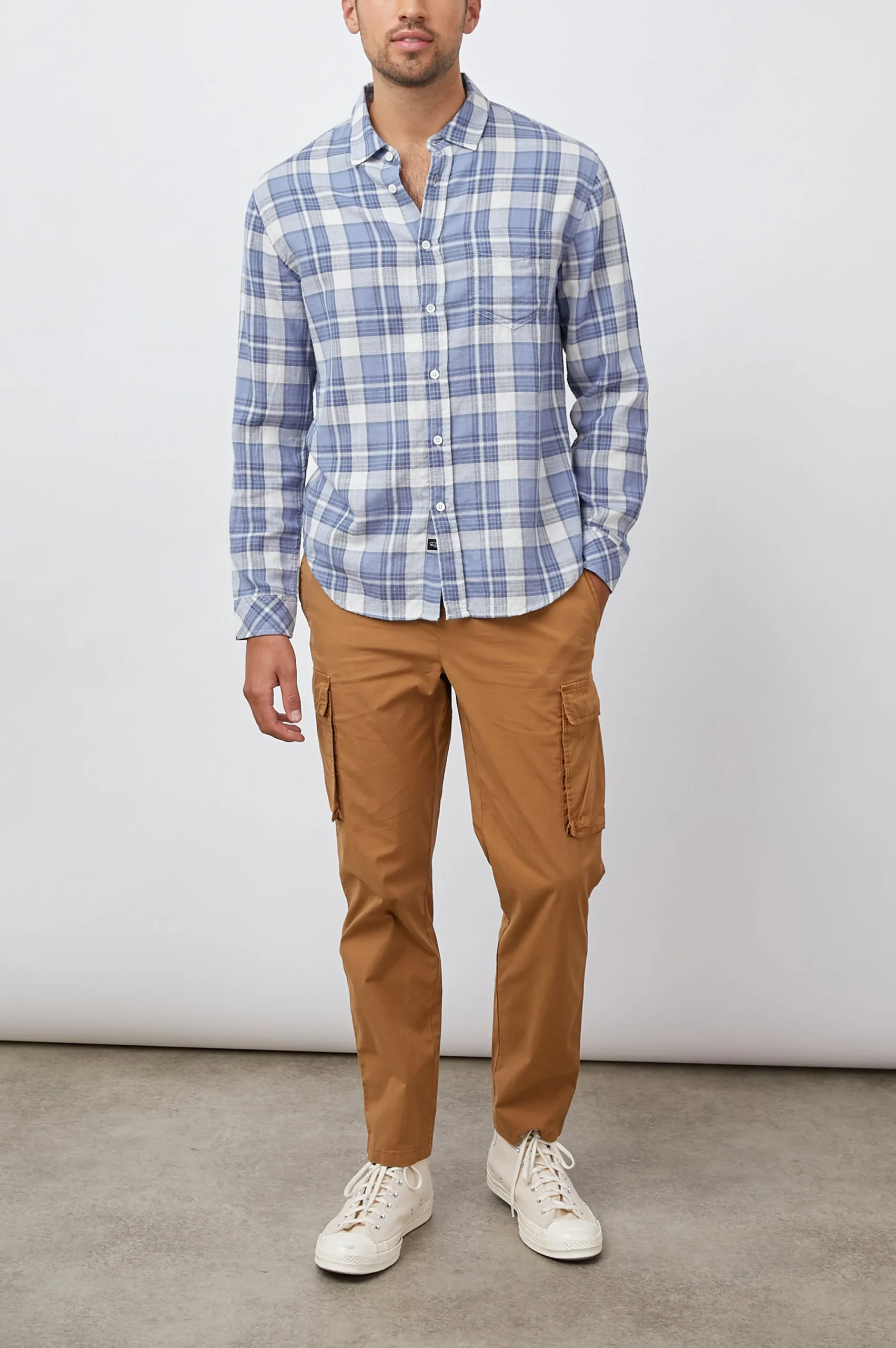 WYATT SHIRT - ROYAL PURPLE STEEL – Image 2