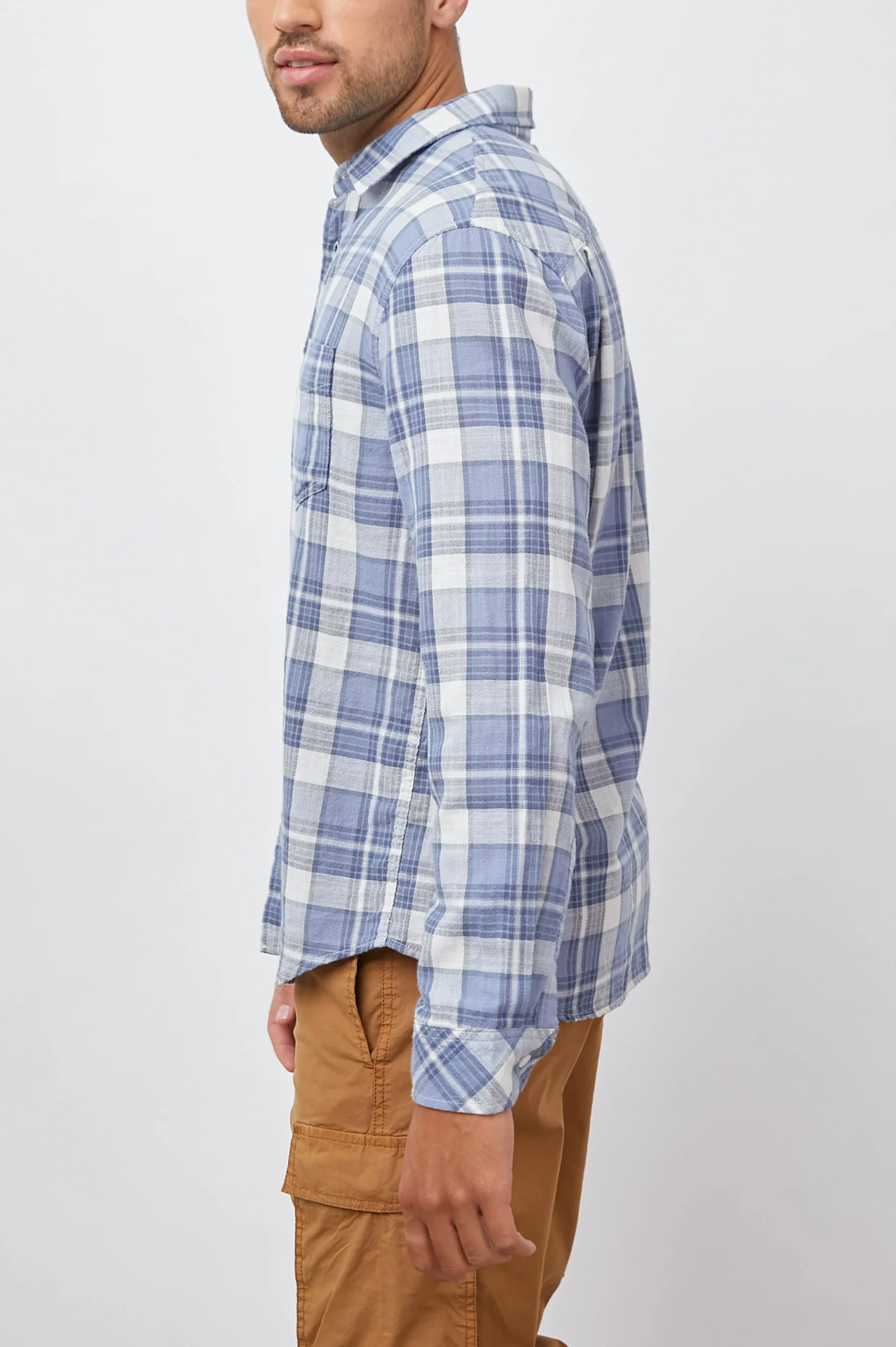 WYATT SHIRT - ROYAL PURPLE STEEL – Image 4