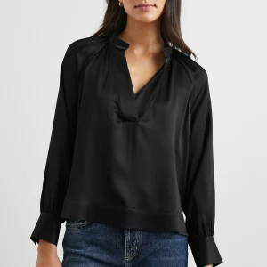 WYNNA TOP - BLACK