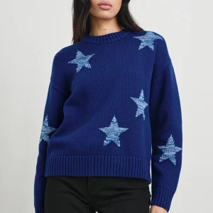 ZOEY SWEATER - COBALT GALAXY