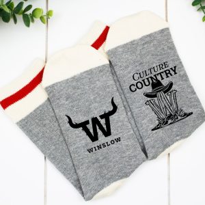 Bas de laine avec imprimé Winslow - Culture country