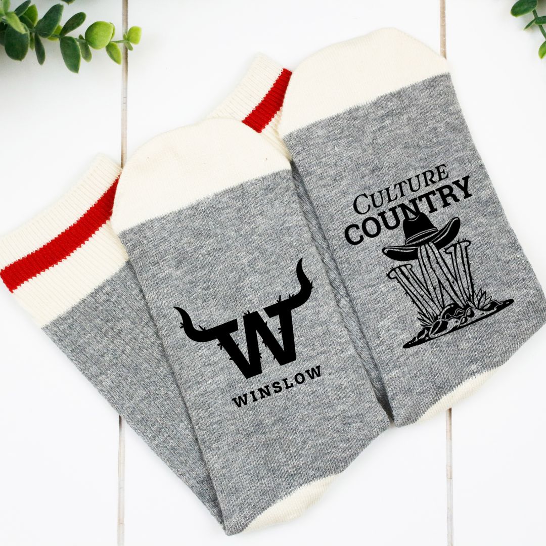 Bas de laine avec imprimé Winslow - Culture country – Image 2