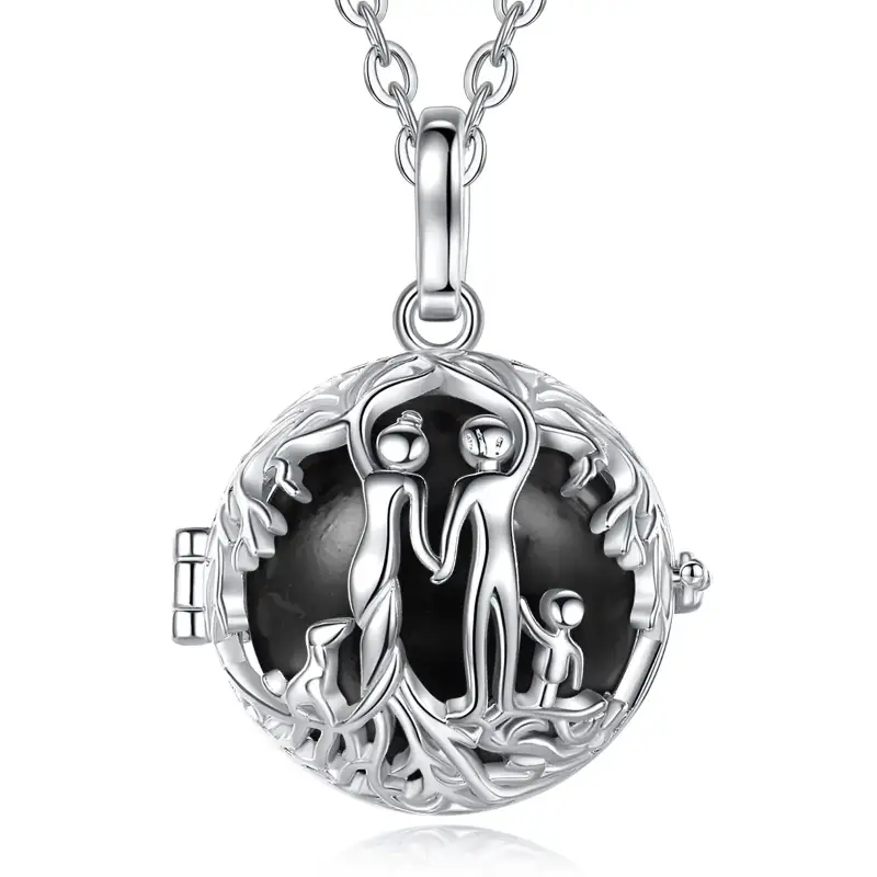 Bola de Grossesse Arbre de Vie Argent – Image 8