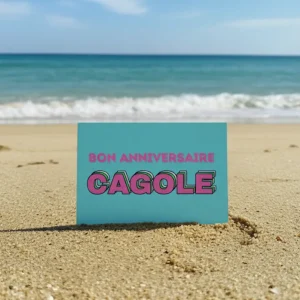 Carte Postale – Bon Anniversaire, CAGOLE