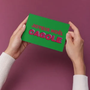 Carte postale – Joyeux Noël, CAGOLE