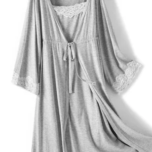 Chemise de Nuit en Dentelle Femme Enceinte