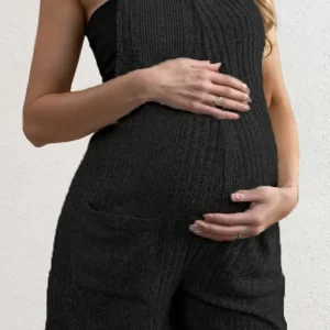 Combinaison Grossesse Courte en Coton