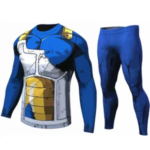 Armure Compression Dragon Ball Z Musculation Super Saiyan