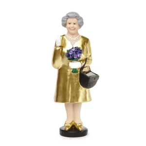 Figurine Solaire Queen Elisabeth Derby Édition