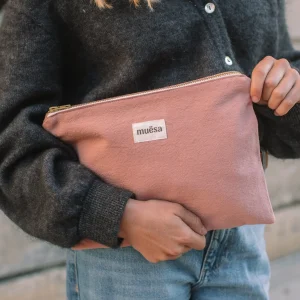Grande pochette en coton