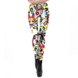 Legging Cartoon Powerpuff