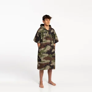 Poncho Surf unisexe léger quick dry Camo