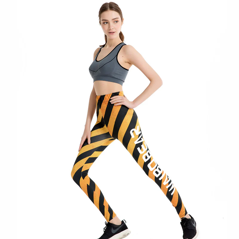 Legging Black & Yellow – Image 3