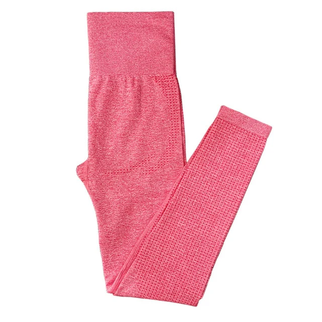 Pantalon de fitness Legging sans couture taille haute Push Up – Image 6