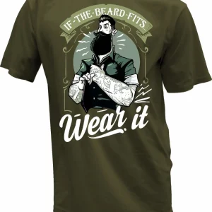 T-Shirt Beard Skull Barbershop