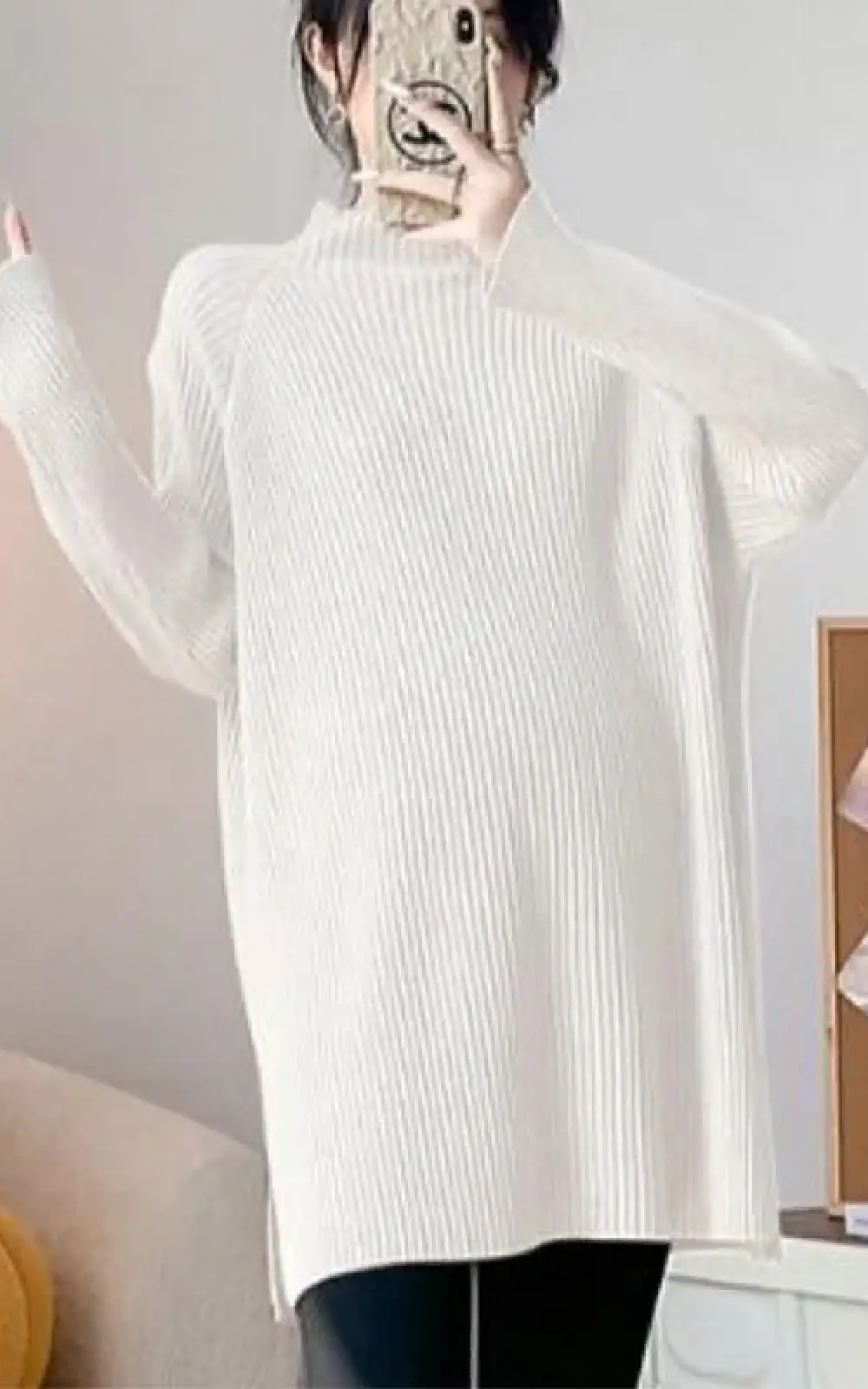 Pull Col Roulé Femme Enceinte – Image 5