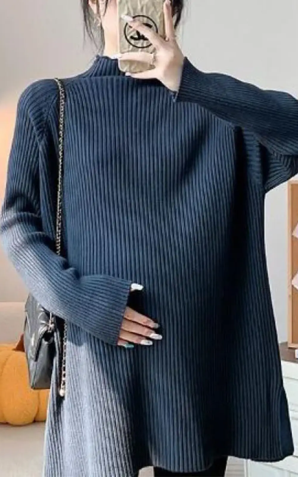 Pull Col Roulé Femme Enceinte – Image 4