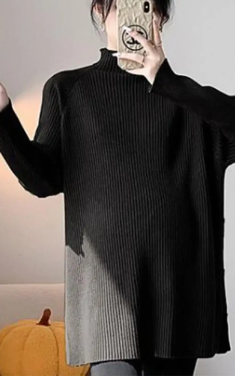 Pull Col Roulé Femme Enceinte – Image 3