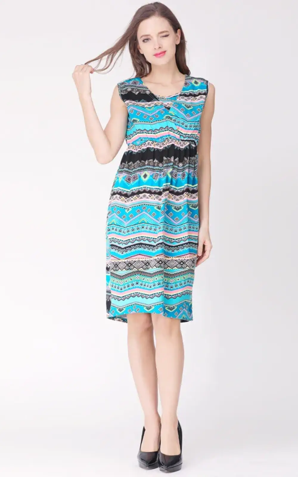 Robe D’Allaitement Imprimé – Image 2