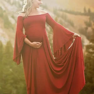 Robe de Grossesse Pour Shooting Photo