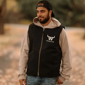 Veste sans manches robuste doublée de Sherpa Winslow